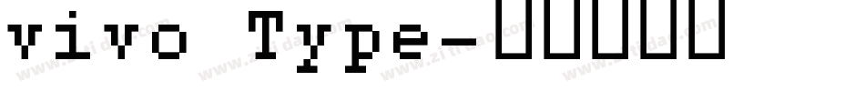 vivo Type字体转换